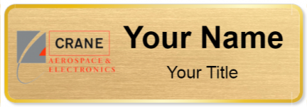 Custom name badges for Crane Aerospace & Electronics