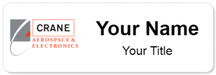 Custom name badges for Crane Aerospace & Electronics