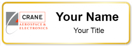 Custom name badges for Crane Aerospace & Electronics