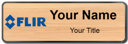 Custom name badges for FLIR