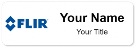 Custom name badges for FLIR