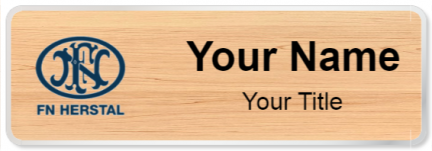 Custom name badges for FN HERSTAL