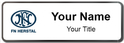 Custom name badges for FN HERSTAL