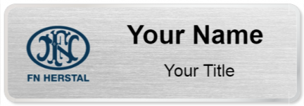 Custom name badges for FN HERSTAL