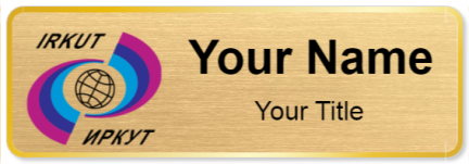 Custom name badges for Irkut Corporation