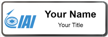 Custom name badges for Israel Aerospace Industries
