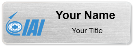 Custom name badges for Israel Aerospace Industries