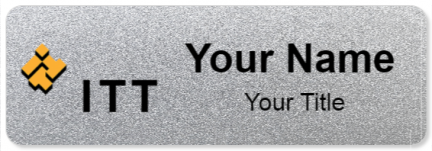 Custom name badges for ITT Corporation