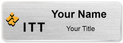 Custom name badges for ITT Corporation