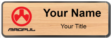 Custom name badges for Magpul Industries