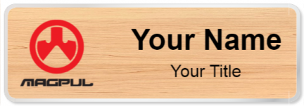 Custom name badges for Magpul Industries
