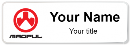 Custom name badges for Magpul Industries