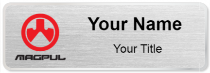 Custom name badges for Magpul Industries