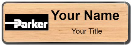 Custom name badges for Parker Engineering