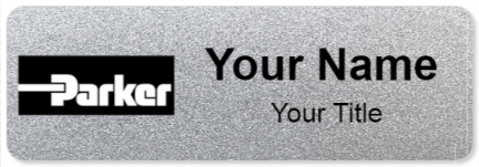 Custom name badges for Parker Engineering