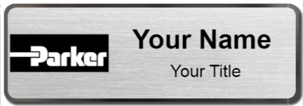 Custom name badges for Parker Engineering