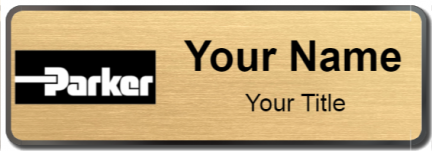Custom name badges for Parker Engineering