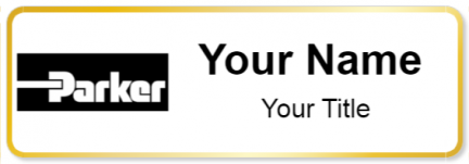 Custom name badges for Parker Engineering