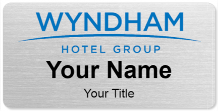 Custom name badges for Wyndham Hotel