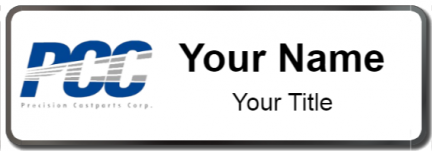 Custom name badges for Precision Castparts Corporation