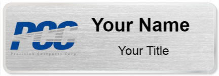 Custom name badges for Precision Castparts Corporation