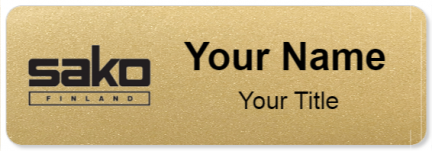 Custom name badges for SAKO Limited