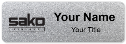 Custom name badges for SAKO Limited
