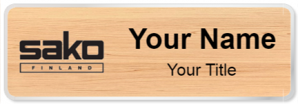 Custom name badges for SAKO Limited