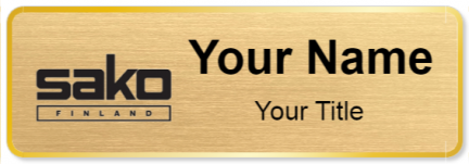 Custom name badges for SAKO Limited