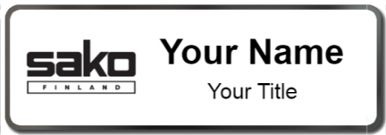 Custom name badges for SAKO Limited