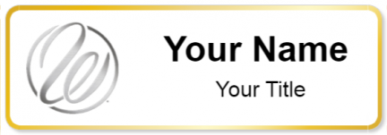 Custom name badges for Weatherby Incorporated