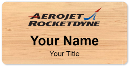 Custom name badges for Aerojet Rocketdyne
