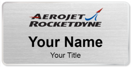 Custom name badges for Aerojet Rocketdyne