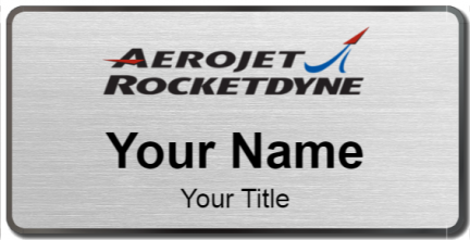Custom name badges for Aerojet Rocketdyne