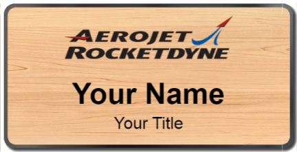 Custom name badges for Aerojet Rocketdyne
