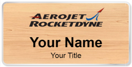 Custom name badges for Aerojet Rocketdyne