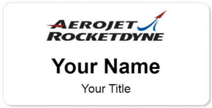Custom name badges for Aerojet Rocketdyne