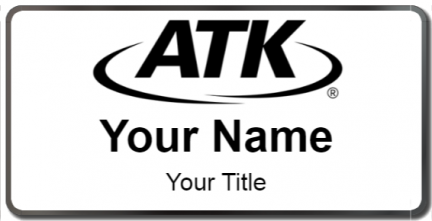 Custom name badges for Alliant Techsystems