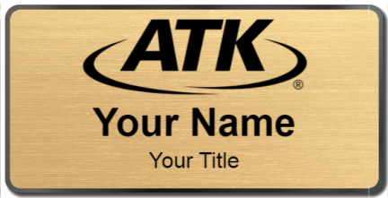 Custom name badges for Alliant Techsystems
