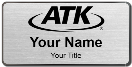 Custom name badges for Alliant Techsystems