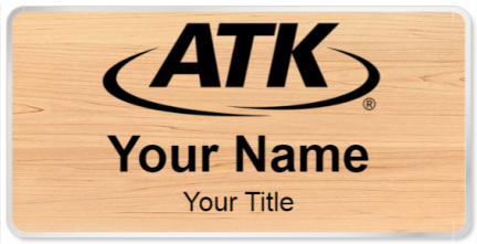 Custom name badges for Alliant Techsystems