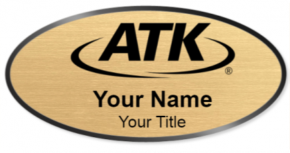 Custom name badges for Alliant Techsystems