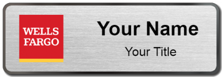 Custom name badges for Wells Fargo