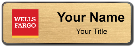 Custom name badges for Wells Fargo