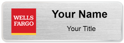 Custom name badges for Wells Fargo