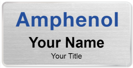Custom name badges for Amphenol Corporation