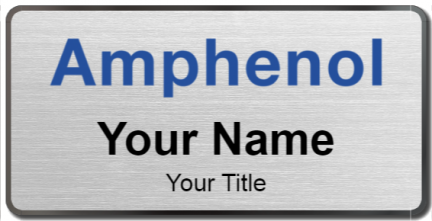 Custom name badges for Amphenol Corporation