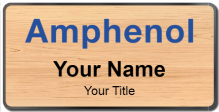Custom name badges for Amphenol Corporation