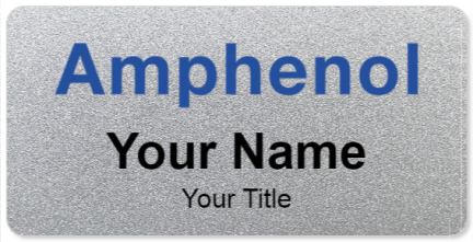 Custom name badges for Amphenol Corporation