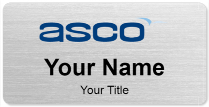 Custom name badges for ASCO  Industries